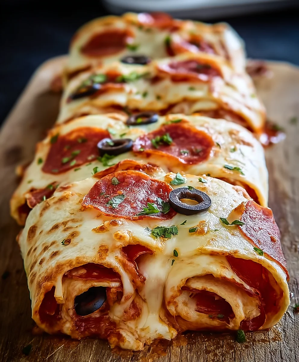 Easy Baked Pizza Wraps Recipe - Quick Dinner Delight