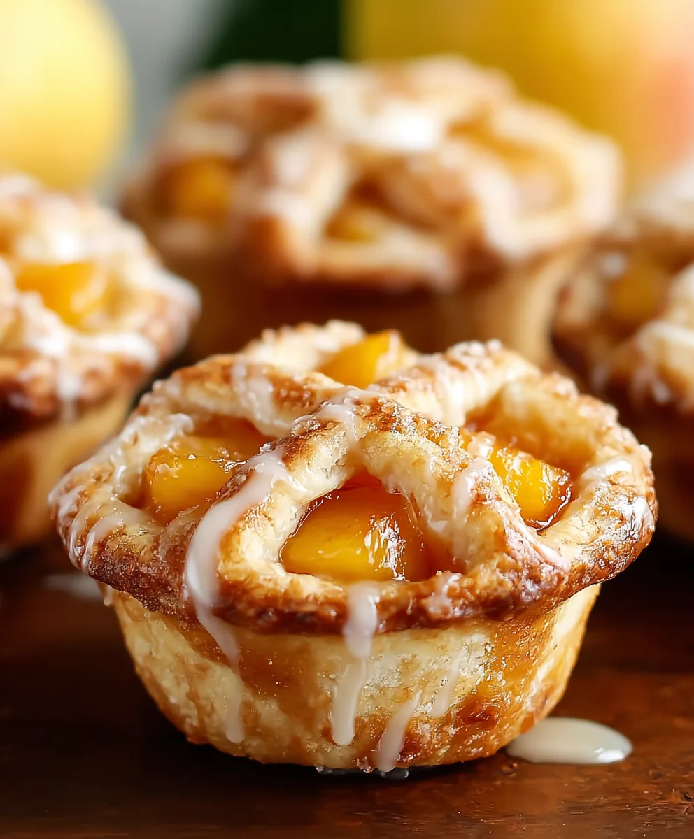 Easy Mini Peach Pies - Delicious Summer Dessert
