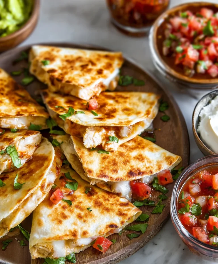 Easy Mini Chicken Quesadillas Recipe – Quick Bite