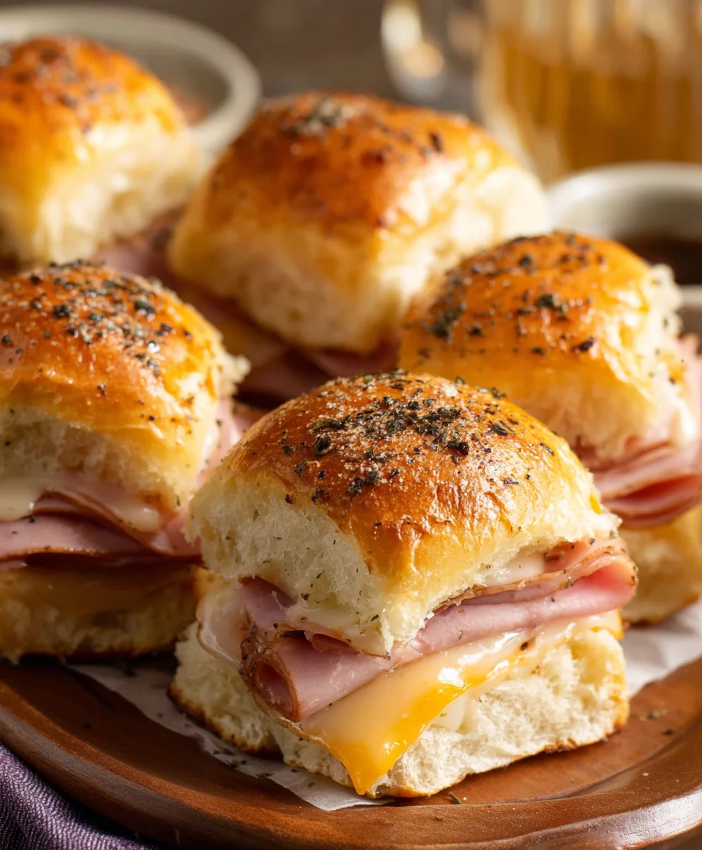 Beef Beef Ham and Cheese Sliders Recipe-Easy & Delicious