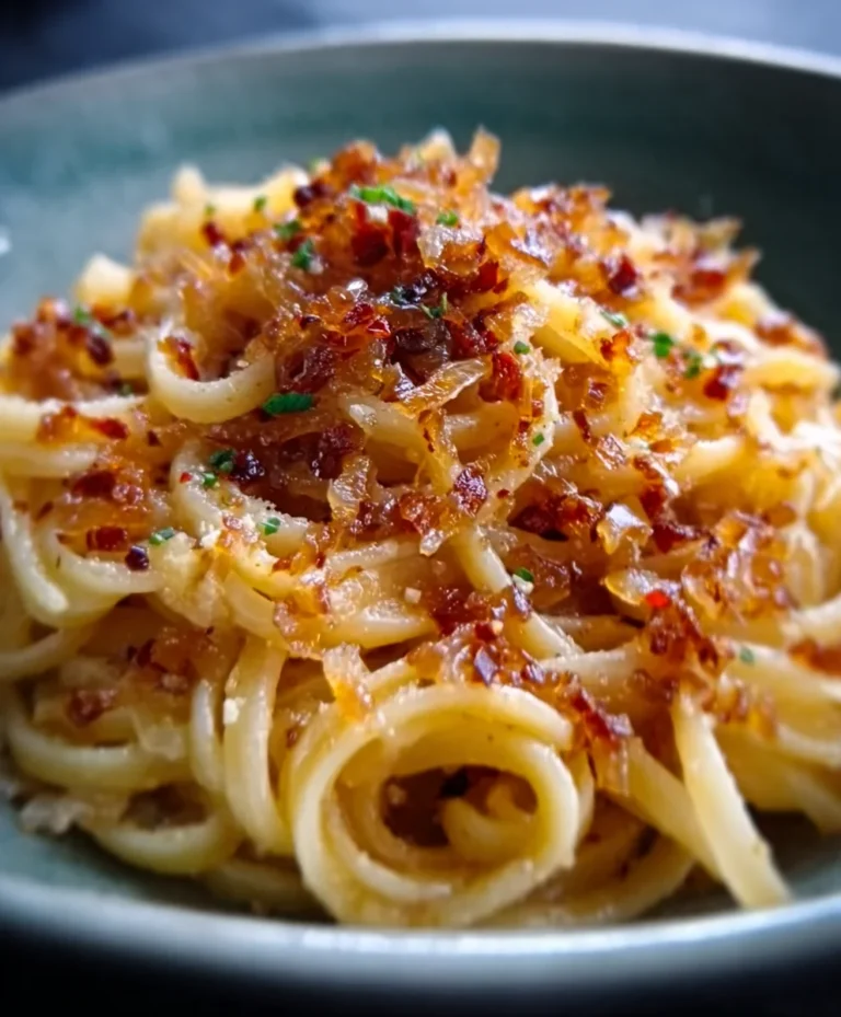 Caramelized Onion Pasta Chili Oil-Sweet Spicy