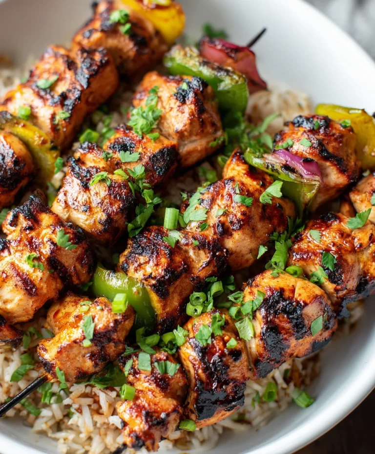 Easy Chicken Skewers Dinner Recipes