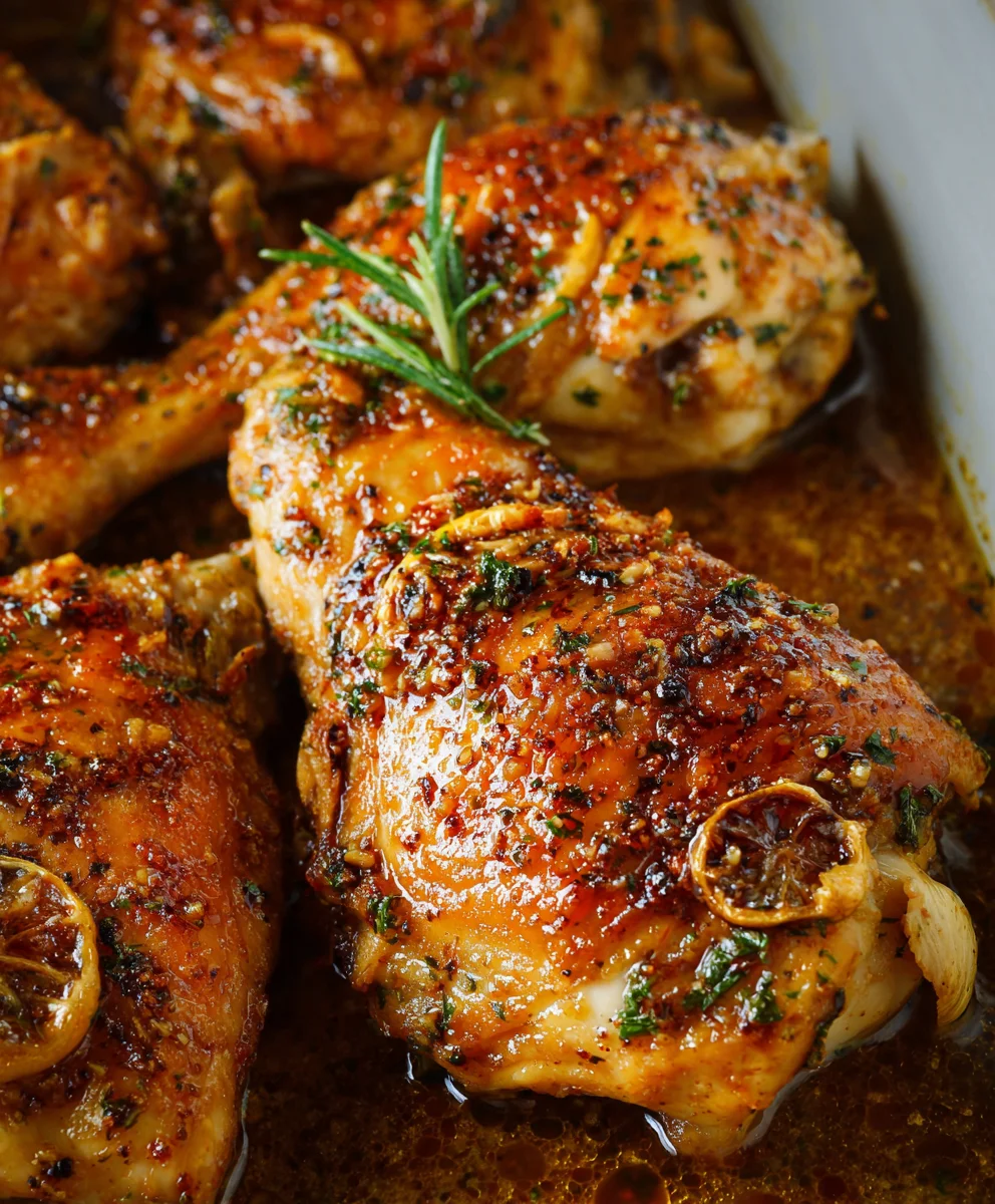 Easy Baked Lemon Butter Beef - Quick Dinner