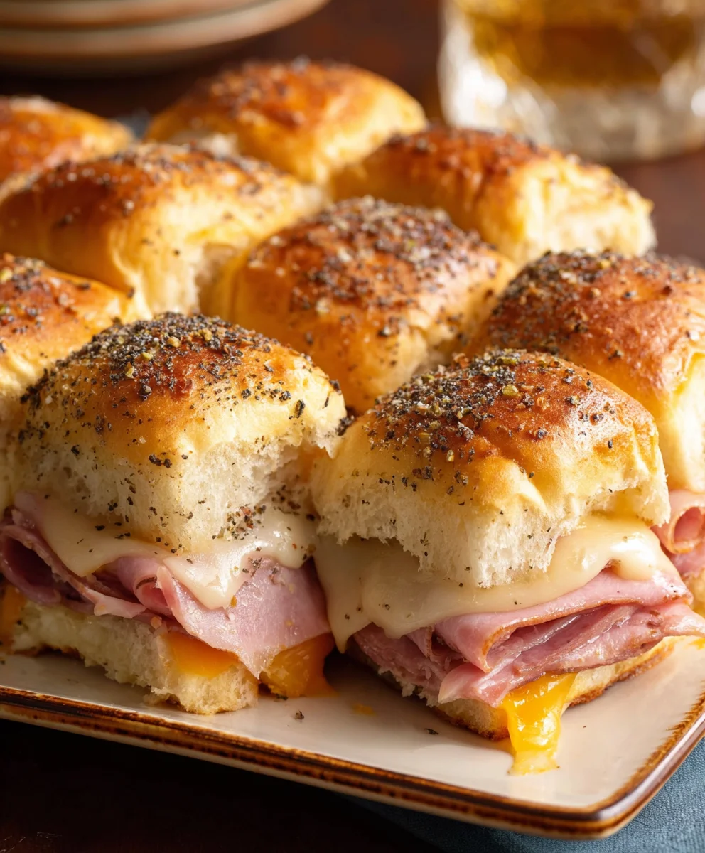 Beef Beef Ham and Cheese Sliders Recipe-Easy & Delicious