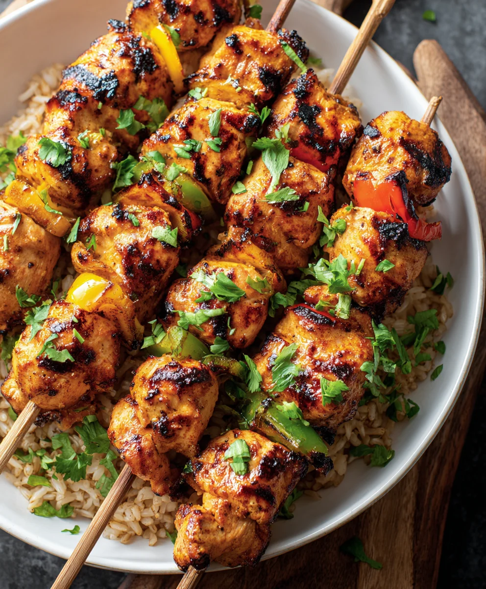 Easy Chicken Skewers Dinner Recipes