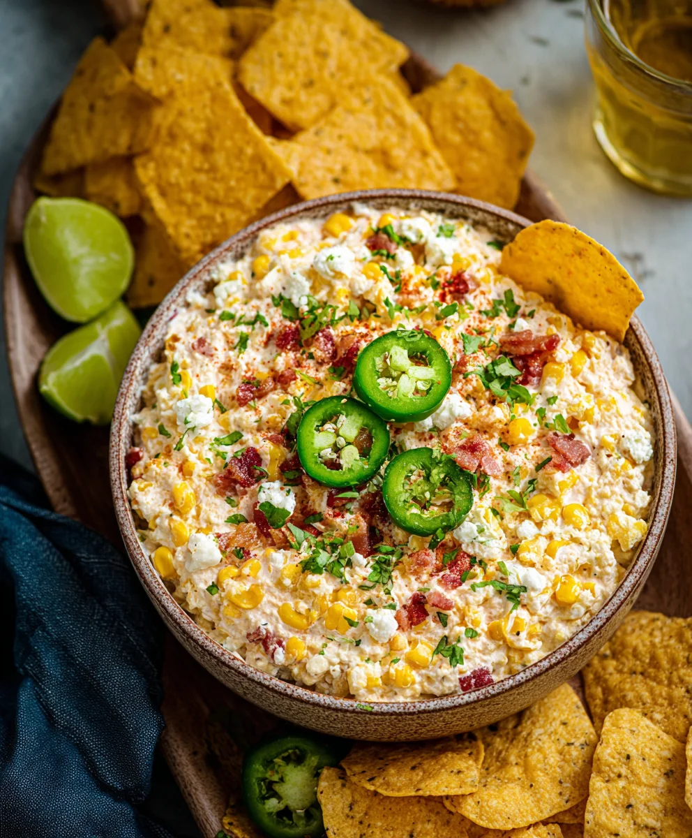 Crockpot Jalapeno Corn Dip - Easy & Creamy Recipe