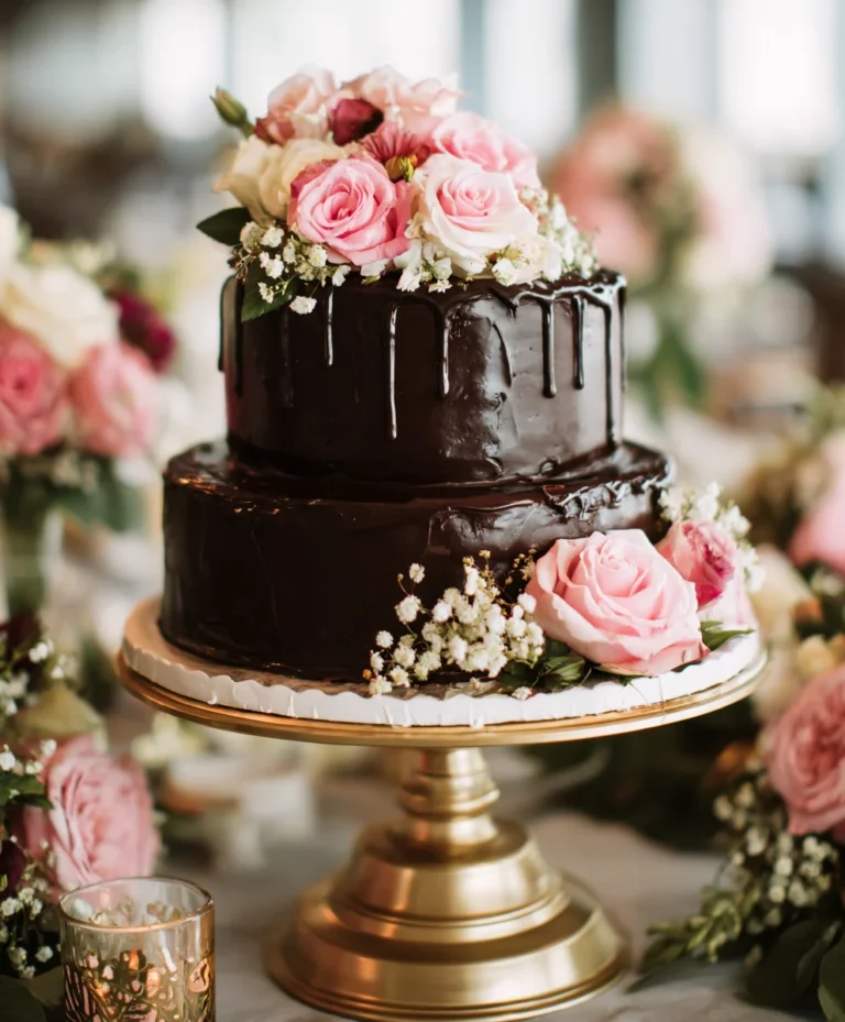 Elegant Wool Factory Wedding-Flower Grandma Style