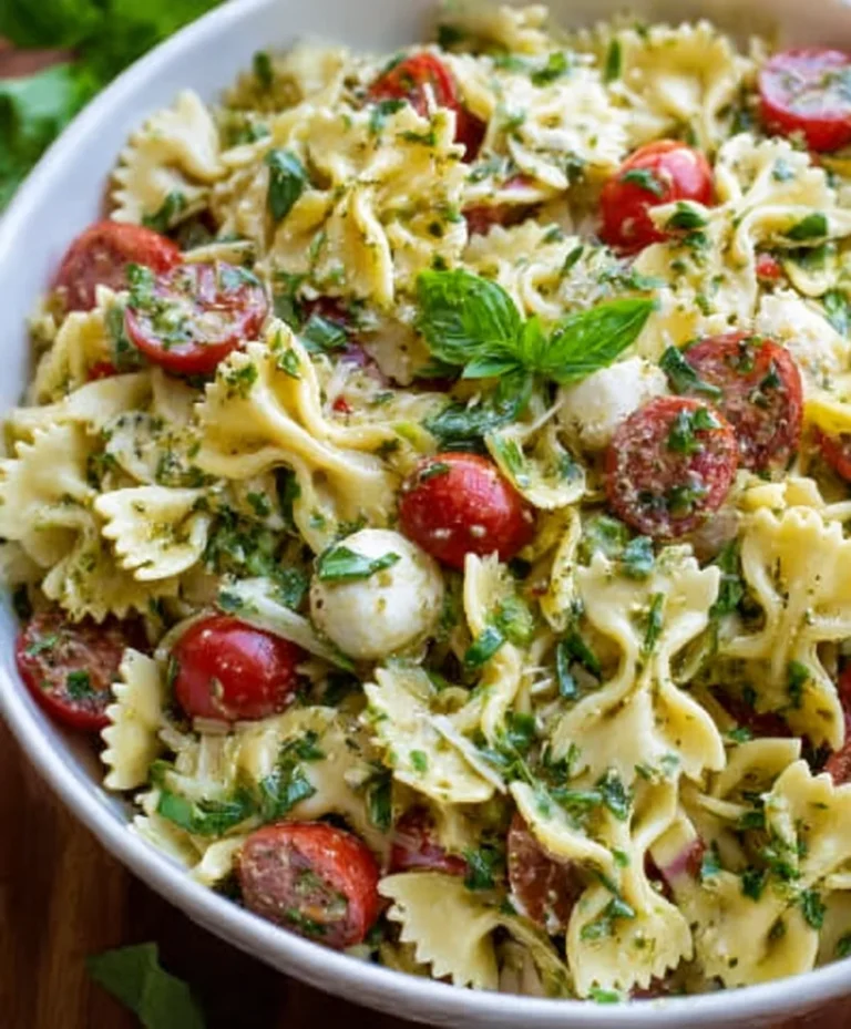 Easy Bow Tie Pasta Salad Recipe-Quick & Delicious Side