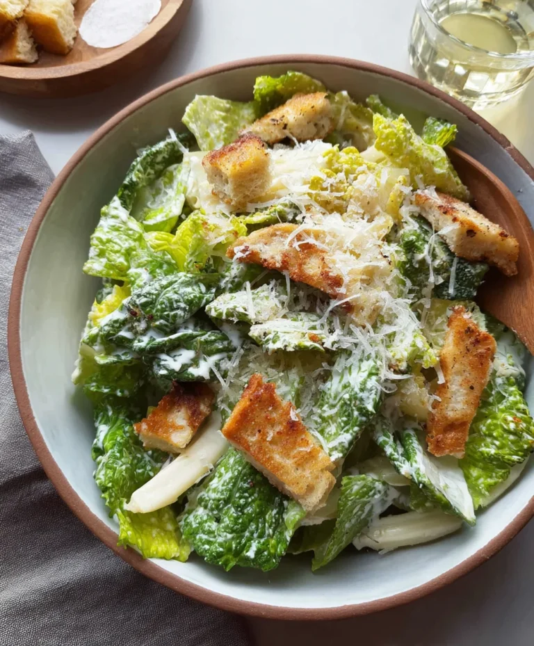 Easy Vegetarian Caesar Salad Recipe – Quick & Delicious