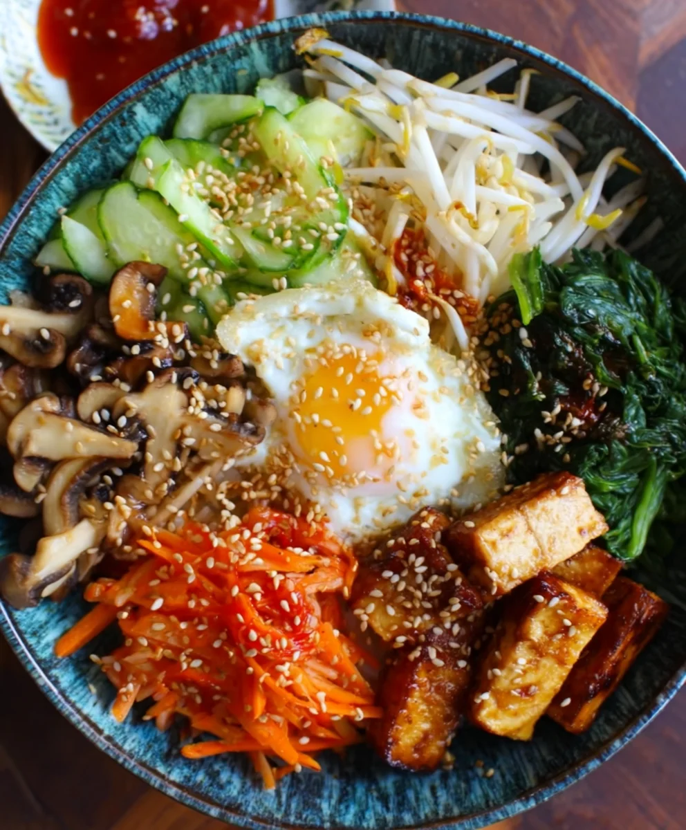 Easy Vegan Bibimbap Recipe- Flavorful & Healthy