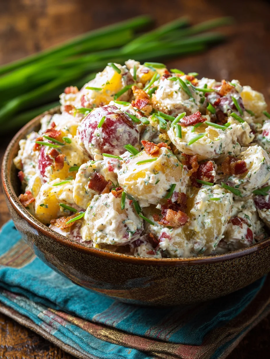 Loaded Beef Baked Potato Salad Canyon Cookout