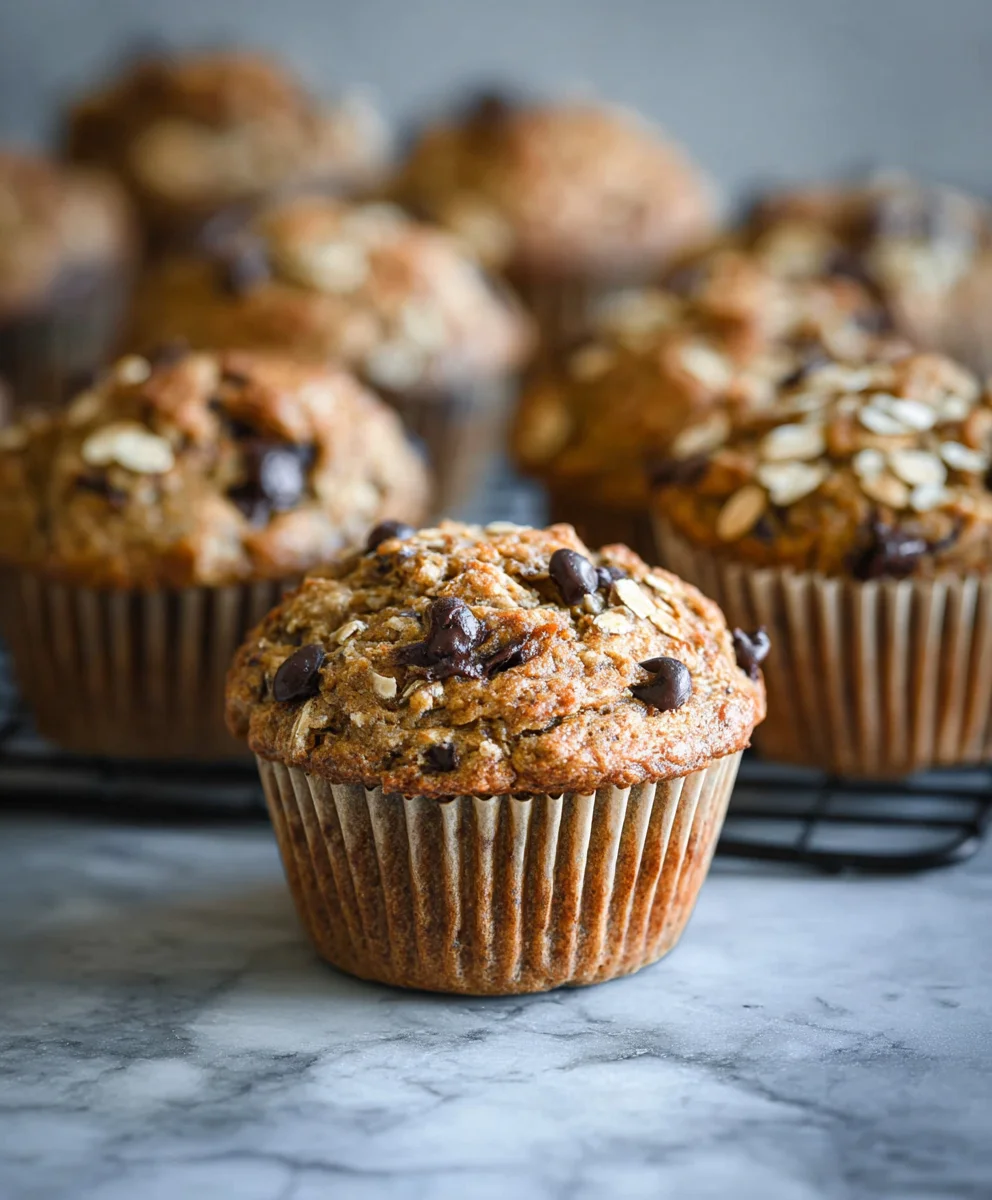 Healthy Banana Oatmeal Muffins - Easy & Delicious Recipe