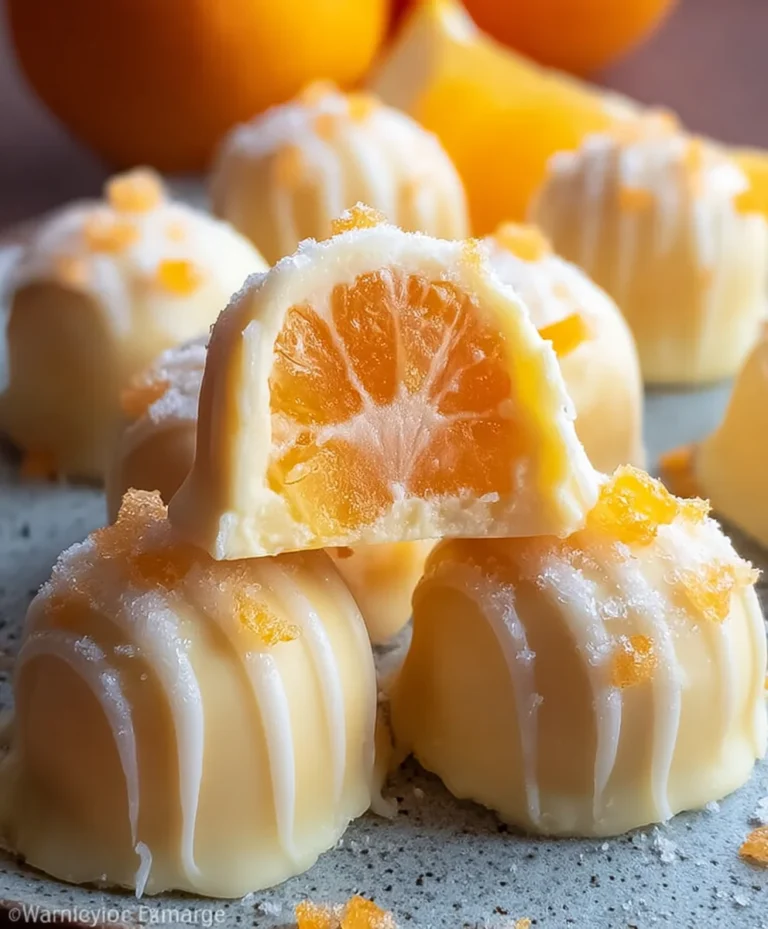 White Chocolate Orange Bliss-Easy Dessert Recipe