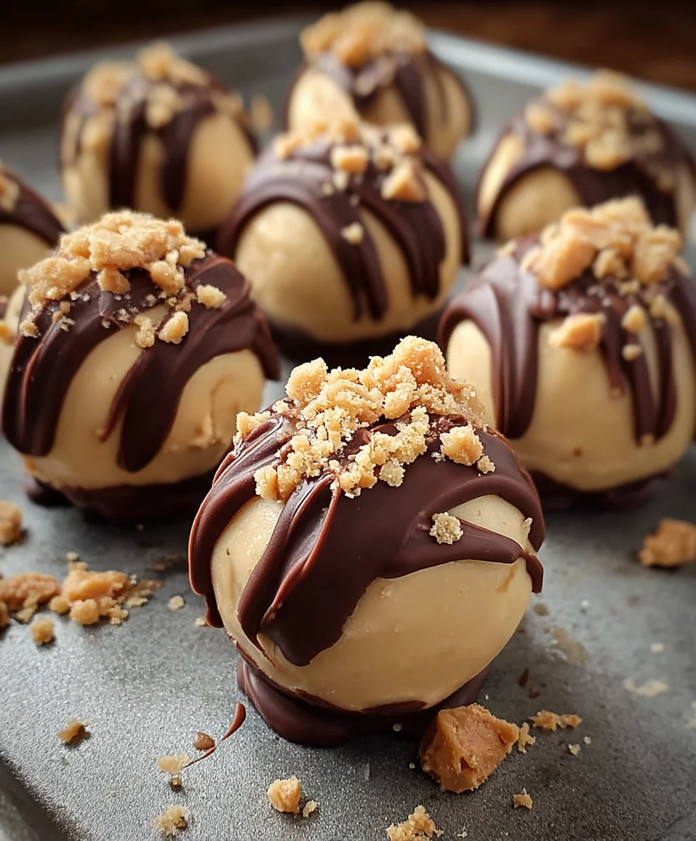 No-Bake Peanut Butter Cheesecake Balls Easy Recipe