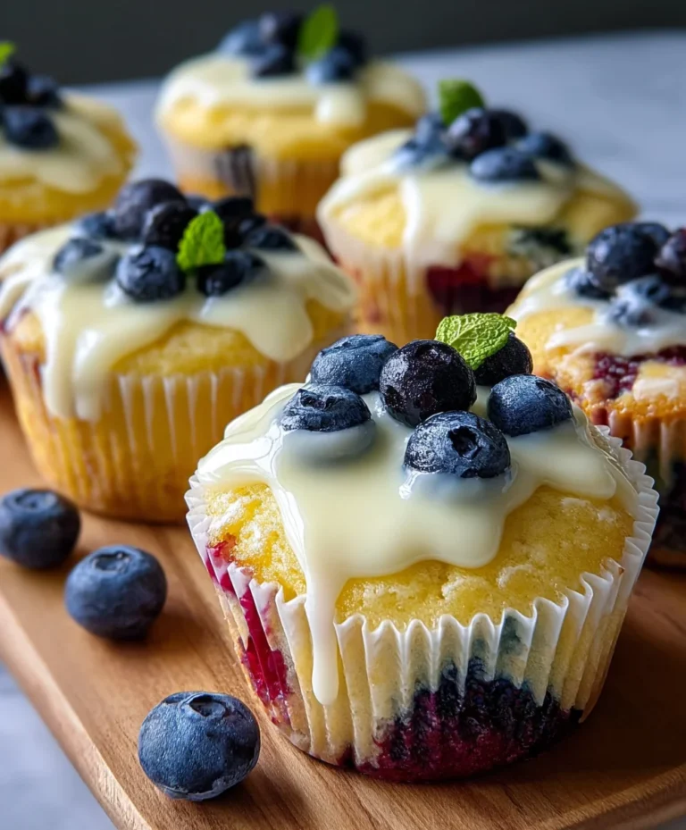 Lemon Berry Cupcakes – Summer Sweet Treat