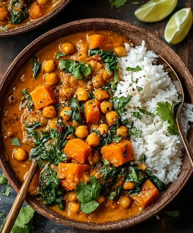 Sweet Potato and Chickpea Curry