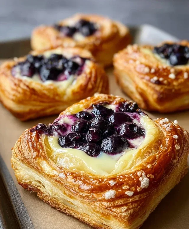 Blueberry Cheese Danish