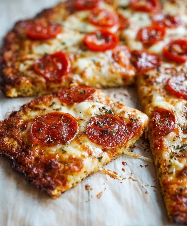 Chicken Crust Pizza (Easy Low Carb Recipe)