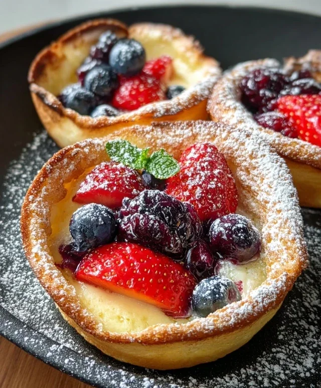 Mini Berry Dutch Babies