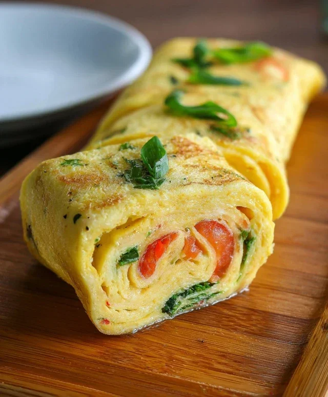 Gyeran Mari (Korean Rolled Omelette)