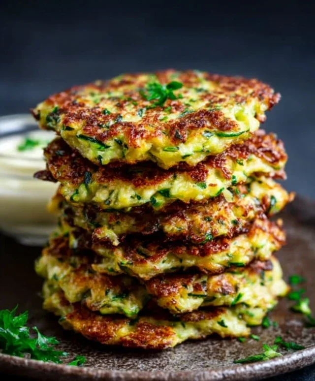 Crispy and Easy Zucchini Fritters Recipe