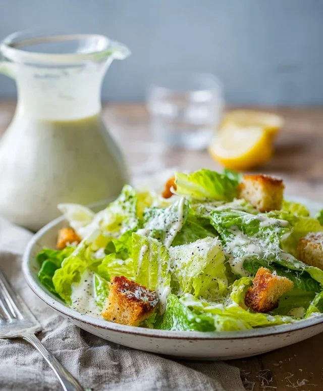 Homemade Caesar Salad Dressing
