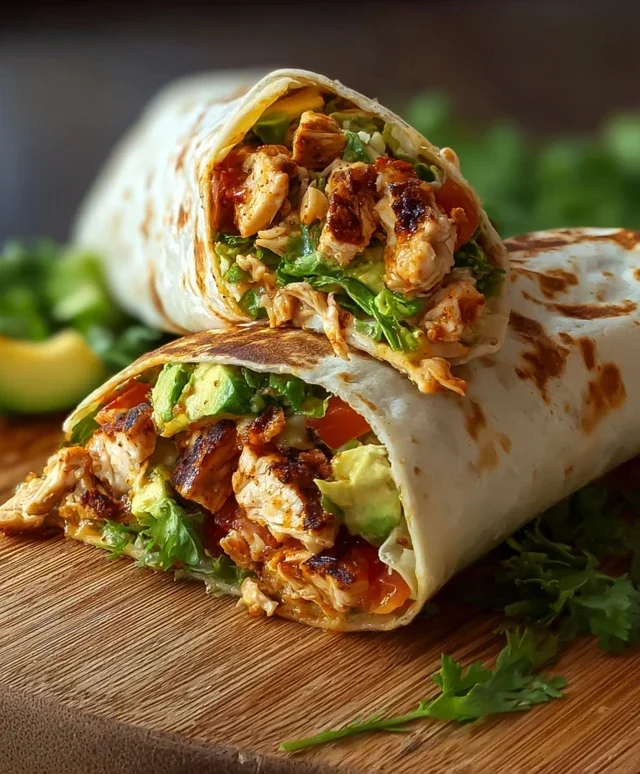 Chicken Avocado Wrap