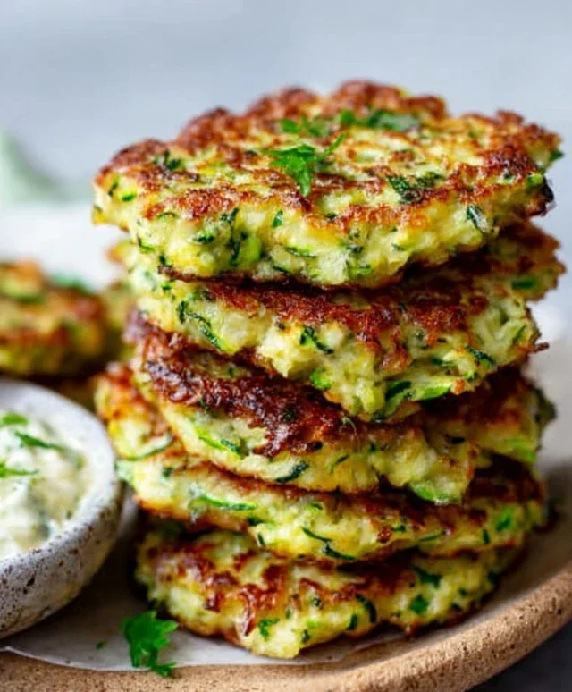 Crispy and Easy Zucchini Fritters Recipe