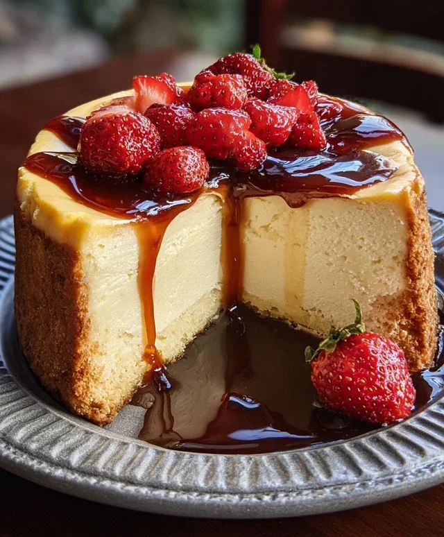 Cheesecake with Pound Cake Center