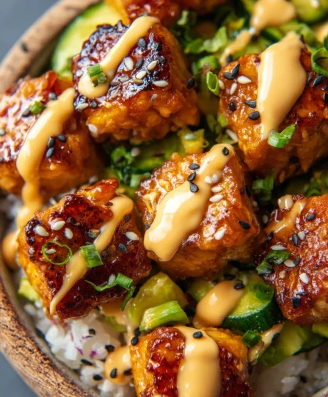 Bang Bang Salmon Bites