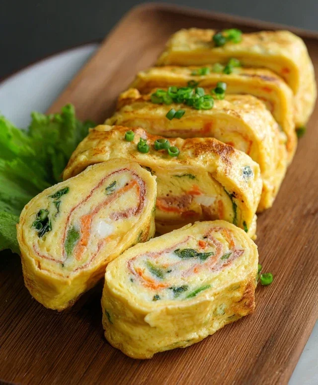 Gyeran Mari (Korean Rolled Omelette)