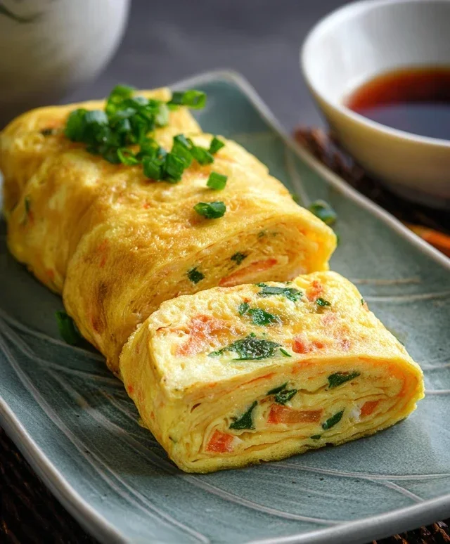 Gyeran Mari (Korean Rolled Omelette)