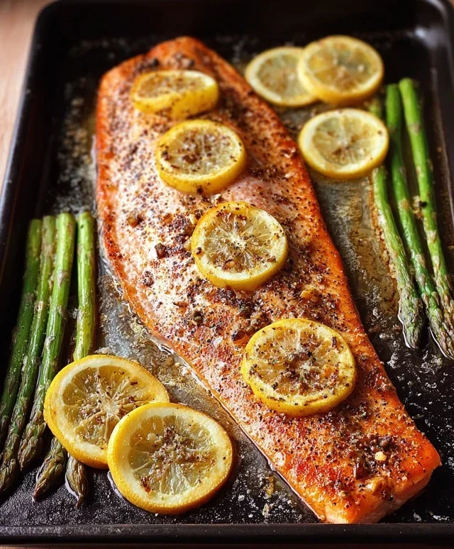Baked Rainbow Trout with Lemon, Pepper, and Garlic