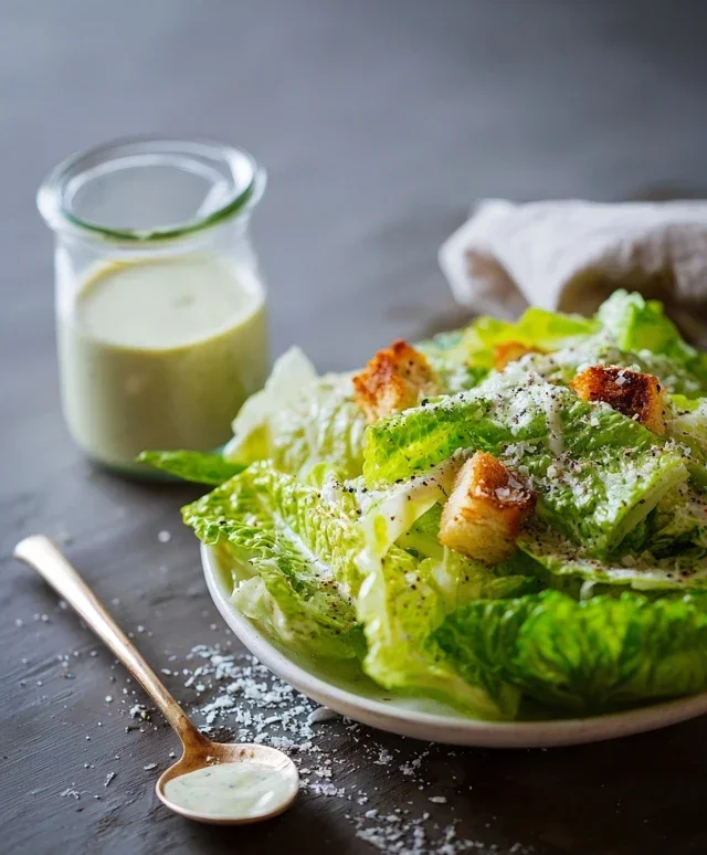 Homemade Caesar Salad Dressing