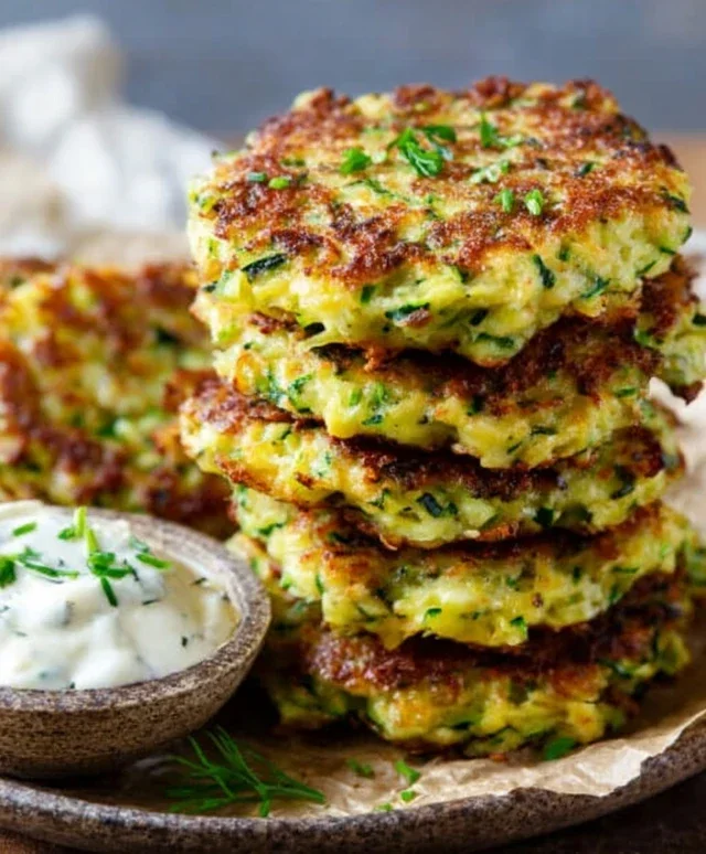 Crispy and Easy Zucchini Fritters Recipe