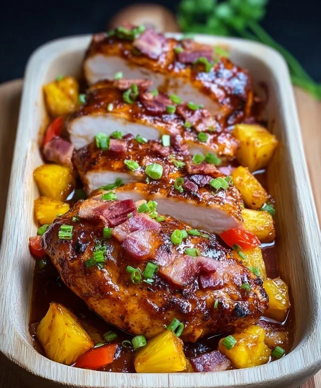 Beef Beef Bacon Pineapple BBQ Chicken