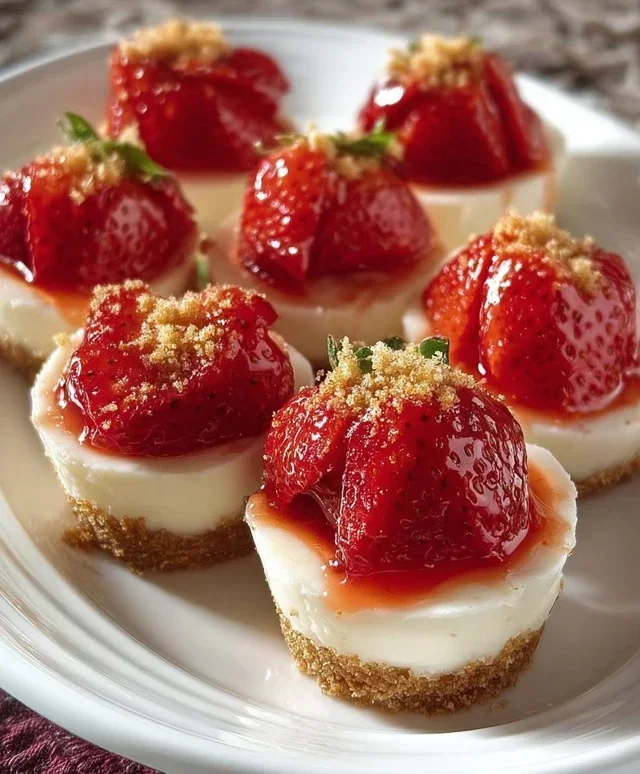 Cheesecake Deviled Strawberries