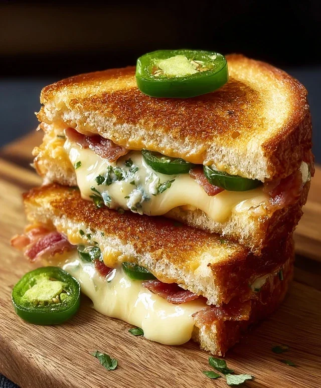 Jalapeño Popper Grilled Cheese