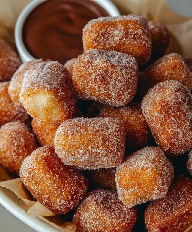 Sweet Air Fryer Churro Bites Recipe