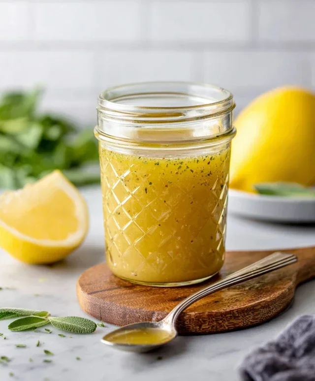 Basic Lemon Vinaigrette Dressing