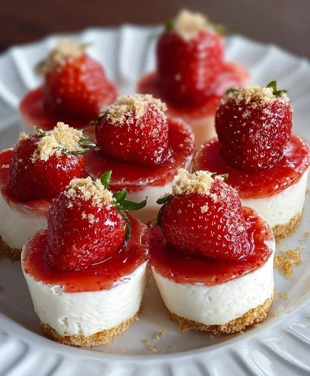 Cheesecake Deviled Strawberries