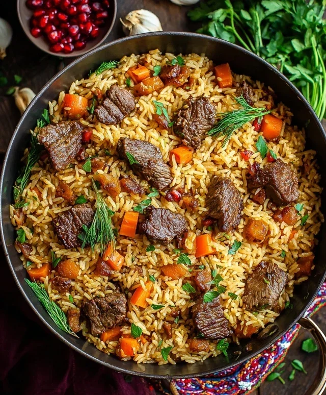 Beef Rice Plov