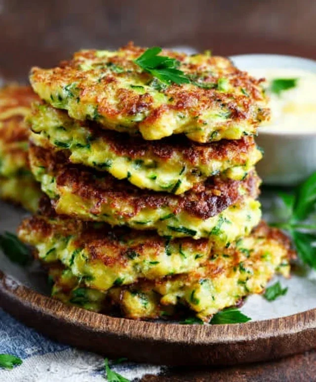 Crispy and Easy Zucchini Fritters Recipe