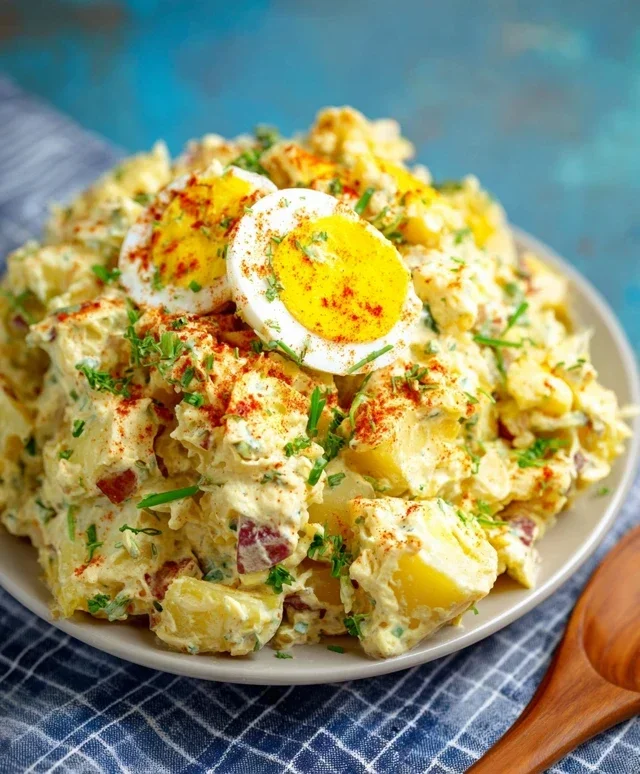 Deviled Egg Potato Salad