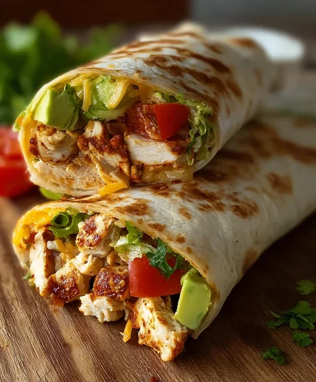 Chicken Avocado Wrap