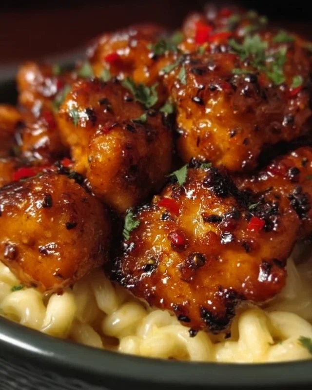 Sweet and Spicy Honey Pepper Chicken