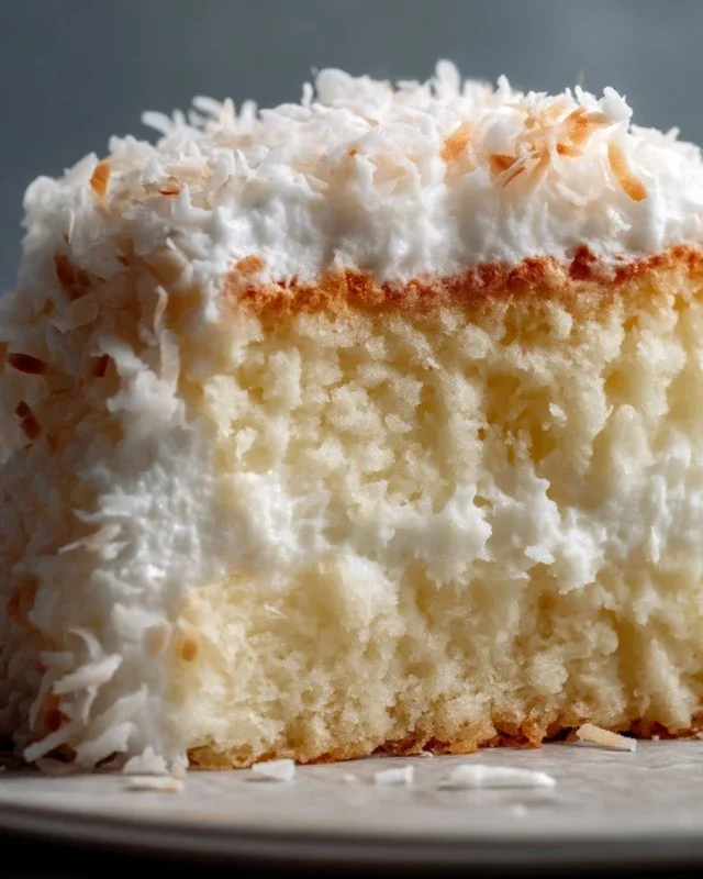 Sticky Coconut Cake
