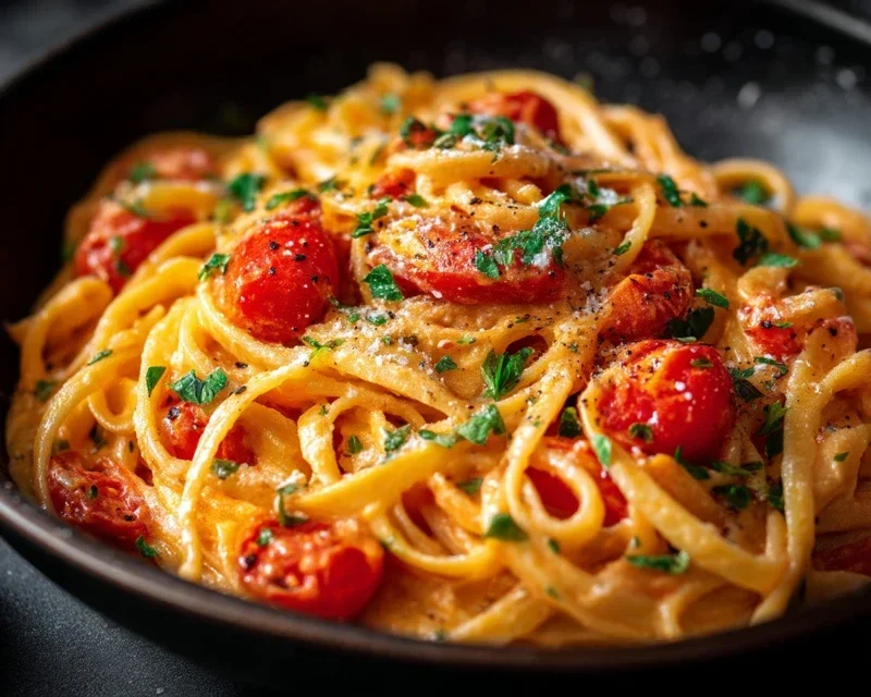 Easy One Pot Creamy Tomato Pasta