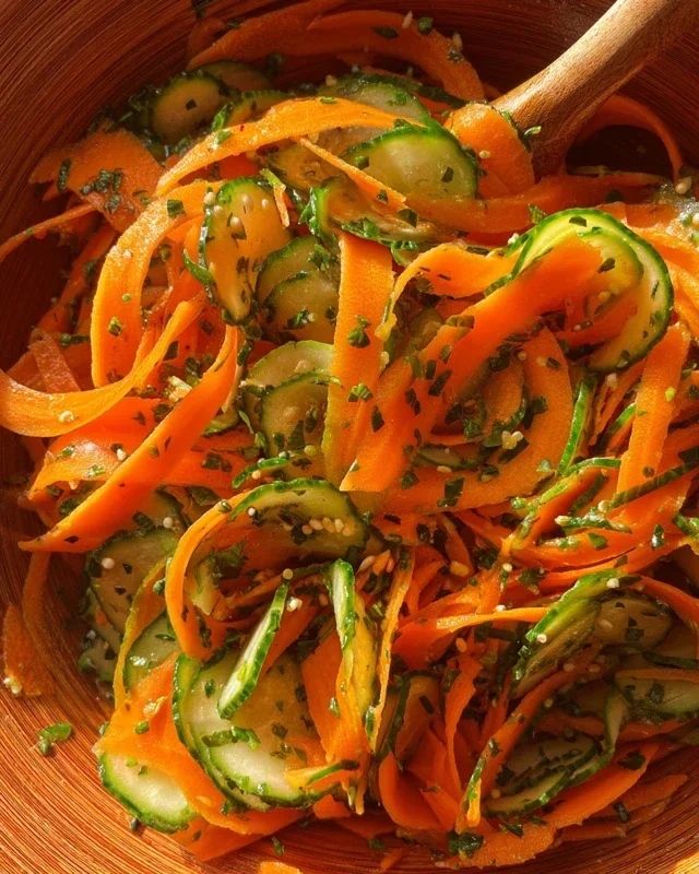 Cucumber Carrot Salad