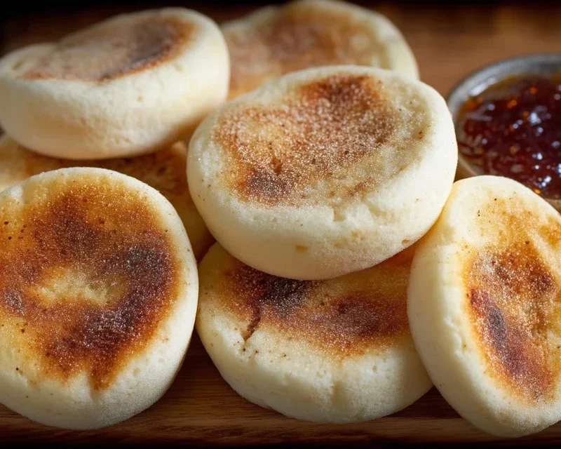 Easy Homemade English Muffins
